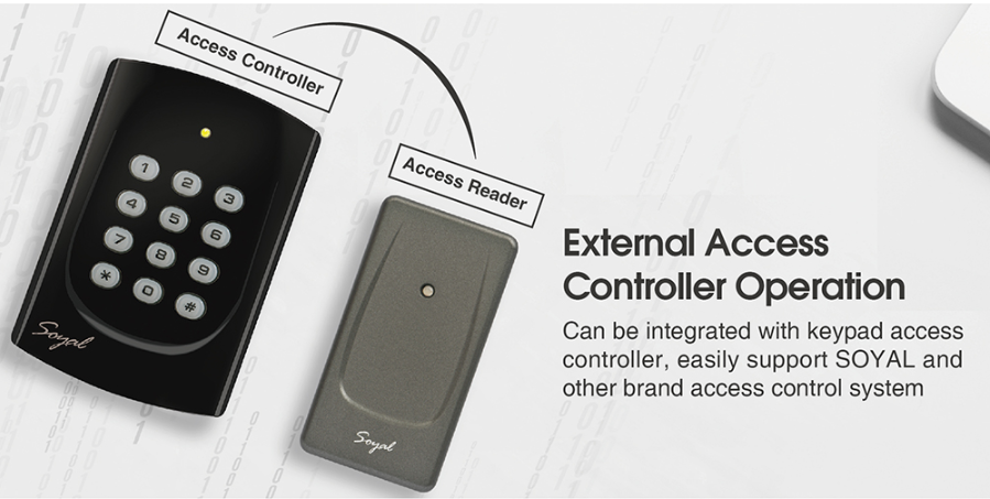 External Access Controller Operation - Soyal Access Reader Wiegand AR-723-U