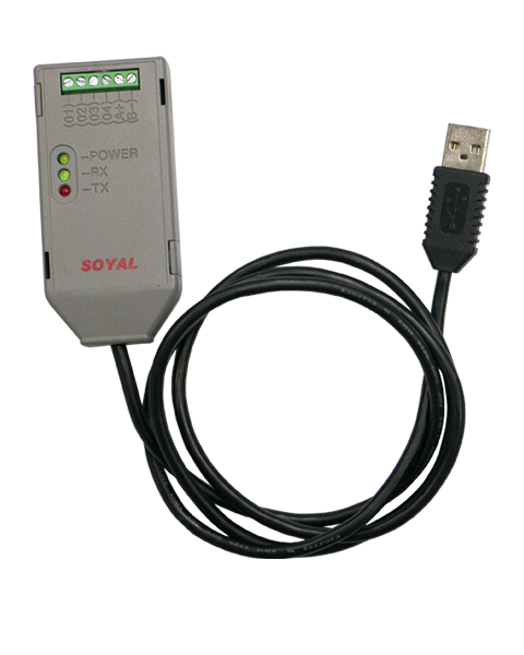 Isolated USB to RS485 Converter SOYAL AR-321CM untuk networking access control