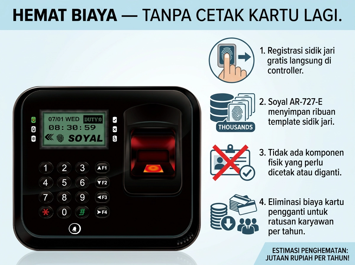 Solusi Finger Print Access Control - Hemat Biaya - 600 x 450 pixel