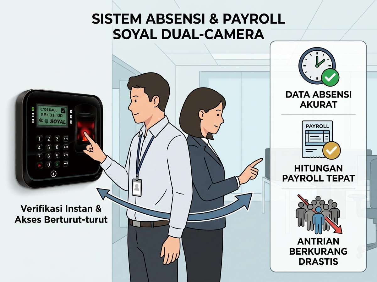 Solusi Finger Print Access Control - Verifikasi Finger Sangat Akurat - 600 x 450 pixel