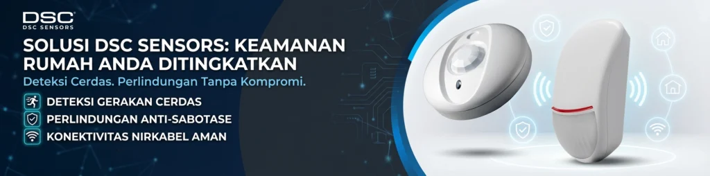 Alarm DSC Indonesia - Banner Kategori Produk DSC Sensors WEBP